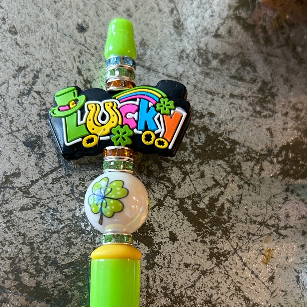 Handcrafted lucky pen